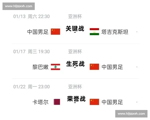 国足对阵叙利亚比赛时间公布 备战亚洲杯关键之战引发关注 国足对阵叙利亚比赛时间公布 备战亚洲杯关键之战引发关注